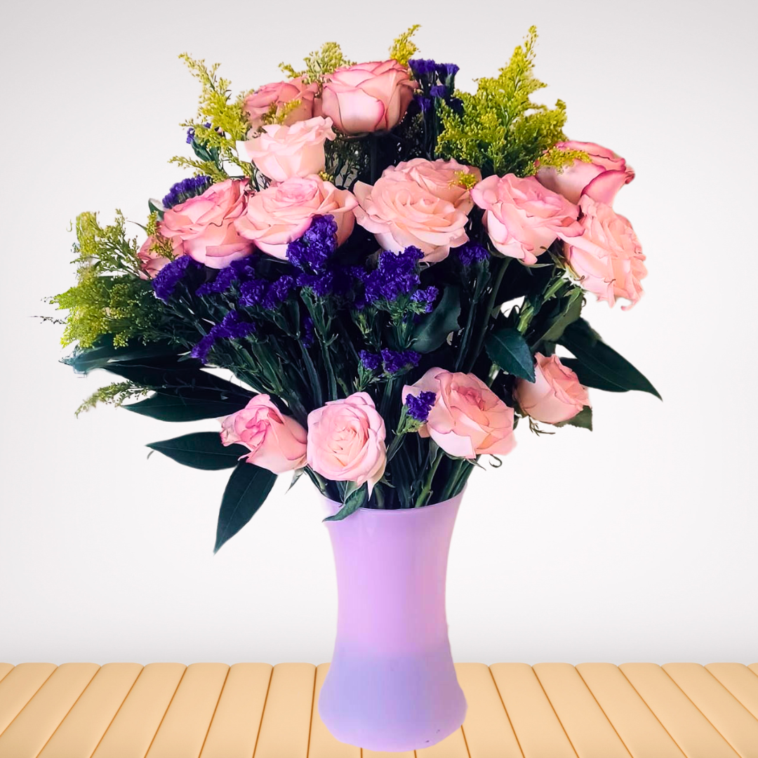 Florero Elegancia Pastel